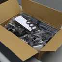 Abiglifty Room Divider Curtain Rods No Drilling, Adjustable 4-10Ft(H) Wall Divider for Room Separation, Temporary Privacy Tension Curtain Rods, Freestanding Space Room Separator, Black