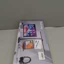 LED Desk Lamp for Home Office, 24W Bright Desk Lamp with Phone Holder Base - 25 Lighting Modes Eye-Caring Desk Light Adjustable Gooseneck Lamp for Workbench Drafting Reading Study (Black)