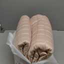 YnM Cooling Weighted Blanket for Adults, 20lbs Heavy Bed Throw Comforter with 100% PE Fabric, Ideal for Hot Sleepers or Summer Days(60x80 Inches for Queen/King Bed, 20 Pounds, Pink)