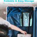 Cosmos Mesh Shower Caddy Toiletry Organizer Hanging Shower Tote Bag, Quick Dry Shower Organizer Portable Bath Bag with Durable Zippers & Side Pockets for Travel Gym Swimming Beach & Camp (Aqua Blue)