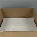 SAILUN 381Qt Extra Large Stackable Storage Bins Folding Collapsible Storage Bins with Lid, Closet Organizers and Storage Box with Door Beige 28" W x 17" D x 46" H