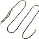 uxcell Purse Chain Strap, 55 Inch Adjustable Bag Chains Strap Replacement Crossbody Chain Strap Handbag Chains for DIY Wallet Clutch Bags, Black/Light Gold