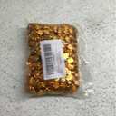 Gold Jack-O-Lantern Pumpkin Halloween Brads