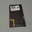 WRJ Magnetic for iPhone 14 Case & iPhone 13 Case Clear,Dual Layer Durable Bumper [Compatible with MagSafe][Military Grade Drop Protection] Transparent Full Body Shockproof Protective Phone Case-Black