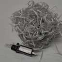 QITONG Blue Icicle Christmas Lights, 33ft 400 LED Icicle Light for Outside Plug in with 8 Modes, Clear Wire Connectable String Light Indoor Plug in