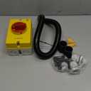 32Amp AC Disconnect Switch 690V AC Isolator Switch,4-Pole IP66 Waterproof Isolation PV Rotary Disconnect On Off Changeover 2 Position Disconnect Box Outdoor