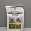 Hula Home Stained Glass Mandala Art Kit - DIY Window Clings with Markers, 10 Suncatchers - Perfect Hobby for Adults, Kids, Teens & Seniors - Ideal Gift for Beginners, Women & Elderly