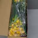 Zeyune 42 Bundles Artificial Flowers Fake UV Resistant for Outdoor Plastic Greenery Shrubs Plants No Fade Faux Flower for Garden Porch Patio Window Box Decor Wedding Hanging Indoor