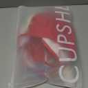 CUPSHE Women's Bikini Sets Two Piece Bathing Suit High Waisted Underwire Wide Adjustable Straps Color Block Back Hook L