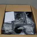 STORAGE MANIAC 10-Tier Expandable Shoe Rack, 44 Pairs Tall Vertical Shoe Rack, Heavy-Duty Metal Adjustable Shoes Organizer for Closet, Entryway, Hallway, Garage, Front Door, Shoes Shelves, Black