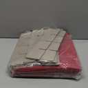 ZOBER Large Christmas Ornament Storage Box - Stores 128 3" Ornaments, With Dividers - Ornament Organizer Storage Box, Durable Christmas Containers Holder - Extra Pockets, Dual Zipper - Red