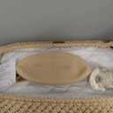 Handmade Baby Changing Basket Set with a Soft Changing Pad and Waterproof Cover,Diaper Organizer,Rattle Shaker, Moses Basket, Changing Table Topper for Dresser| Boho Bassinet, Handmade Crochet Basket