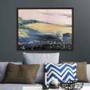 Pixy Canvas Floater Frame 12x16 for 3/4 (0.75) inch Deep Canvas Paintings/Canvas Prints/Wood Canvas Panels/Wall Art/Wall Decor/Home Decor/Artwork (Dark Walnut, 12 x 16 inch, Portrait)