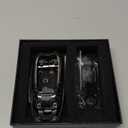 Heavy Duty Zinc Alloy Key Fob Cover, Accessories, Key Fob Case, Keychain Compatible with 2016 2017 2018 2019 2020 2021 2022 Chevy Malibu Camaro Cruze Traverse Sonic Volt Bolt Equinox (5 buttons)