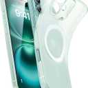 ESR for iPhone 16 Case, Compatible with MagSafe, Camera Protection, Shockproof Thin Cover, Resists Yellowing and Scratches, Magnetic Phone Case for iPhone 16, Zero Series, Frosted Green