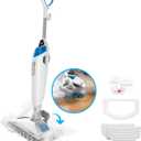 Bissell Power Fresh Steam Mop with Natural Sanitization, Floor Steamer, Tile Cleaner, and Hard Wood Floor Cleaner with Flip-Down Easy Scrubber, 1940A