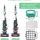 Alrens AZ3002 Replacement Filters and Odor Kit for Shark AZ3002 AZ3000 AZ3000W Stratos Duo Clean PowerFins Upright Vacuumm, 2 Filter + 4 Foam & Felt Kit + 4 Odor Neutralizer Cartridges