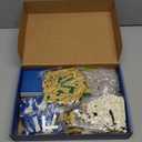 YaJie New York Skyline Micro Mini Blocks Building Set, Collection Model Kit - Detailed City Architecture for Adults3452 Pcs