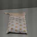 Baby Cloth Diapers Set - 4 Pack with 4 Inserts & 1 Wet/Dry Separation Bag, Reusable Infant Toddler Nappy, Adjustable Pocket Diapers for Baby Boys and Girls (6-33 pounds, 0-3 Years)