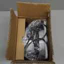 HG Power 6 Inch Exhaust Fan, 308CFM Wall Exhaust Fan for Kitchen, Metal Extractor Fan for Attic, Garage, Window Ventilation, HVAC System (White)