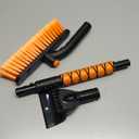 Ice Scraper with Extendable Snow Brush Detachable Snow Removal Tool 360° Pivoting Soft Bristle Head with Ergonomic Foam Grip for Car Windshield Truck SUV Vehicle Windows