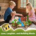 idoot 100PCS Magnetic Building Blocks for Kids, Magnetic Cube Game for Boys and Girls, STEM Sensory Building Toys for 3 4 5 6 7 8 9 10 11 12 Year Old Christmas Birthday Gifts