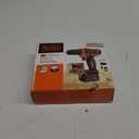 BLACK+DECKER 12V MAX Cordless Drill/Driver, Battery and Charger Included (BDCDD12C)