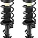 Front Strut Shock Assembly w/Coil Spring for Nissan Versa 2007-2011 ALL Models, for Versa 2012 Only 1.8L Hatchback Replace 172351 172352, Left & Right, 2PCS