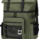 42 Can Backpack Cooler,40L Insulated Double Decker Leakproof, Waterproof Travel Cooler Backpack for Beach Camping Picnic Travel