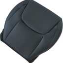 FZJDSD Black Driver Side Bottom Microfiber Leather Seat Cover Insert Compatible with Toyota Sienna Limited LE XLE CE Limited 2004 2005 2006 2007 2008 2009 2010 Replacement