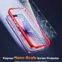Diaclara Magnetic Designed for iPhone 17 Case 6.3'' Full Body Bumper,[Compatible with MagSafe] Military Drop Proof Phone Case with Built-in Screen Protector,Easy Install,No Gap,Red