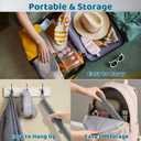 Bathroom Sink Cover for Counter Space, Foldable Silicone Makeup Mat for Hair Styling and Hot Tools, Steel Frame Core Sink Organizer for RV Camper and Small Vanity, DIY Cut to Fit, Grey