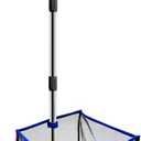 TNZMART Adjustable Pickleball Retriever Portable Pickle Balls Picker Multifunction Ball Collector for Picking and Storage (Blue)