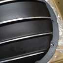 Rear Differential Cover and 8.5" & 8.6" Ring Gear DIff and 10 Bolts, Fits for Chevy, Fits for GM, Fits for Buick, 1964-Up, HRCGM85BK Cast Aluminum Black