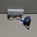 miyya Oversized Blue Light Glasses For Woman, Fashion Computer Screen Glasses, Non Prescription Eyeglasses For Women