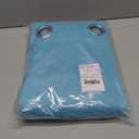 NICETOWN Blackout Curtains Panels for Window - Window Treatment Thermal Insulated Grommet Blackout Drapes for Bedroom (Teal Blue=Light Blue, Double Panels, 52 by 84 Inch)