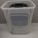 Amazon Basics Pet Food Storage Container Set, 30lbs and 10lbs with Scoop, for Dogs and Cats