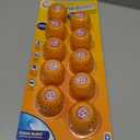 Arm & Hammer OdorBusterz Odor Eliminator Balls, Clean Burst, 10 Count Baking Soda Odor Control for Closets, Drawers, Hampers & Small Spaces