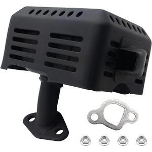 GX160 Muffler Silencer Assembly for Honda 5.5hp 6.5hp GX120 GX140 GX200 18310-ZF1-000 159cc predator 196 cc 173 212cc Motor Engine with Exhaust Deflector