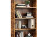 Sweetcrispy Tall Bookshelf, Book Shelf, Storage Organizer Book Shelf
