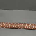 HAOKHOME Peel and Stick Wallpaper Boho Modern Dots Wall Paper Removable for Bathroom Caramel/White Contact Paper 17.3in x 32.8ft