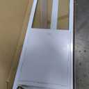 Ideal Pet Products Aluminum Pet Patio Door, Adjustable Height 77-5/8" to 80-3/8", 15" x 20" Flap Size, White