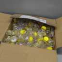 50 Pack Plastic Honey Bear Bottles Jars, 2 oz Honey Bear Cup with Lids Mini Bear Shape Empty Honey Bear Bottle Honey Containers Bulk Jam Juice Candy for Wedding Gifts Baby Shower Favors