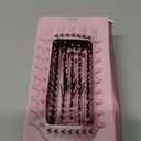 Curly Hair Brush Candybrush Curl Defining Brush for Detangling Shaping and Defining Curls for Women, Men, Wet & Dry Hair (Pink)