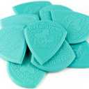 Dan's Guitar Store - Precision Pick - 10-Pack - Grippy Precision High-Visibility Plectrums for Professionals