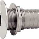 Attwood Stainless Steel Barbed Short Straight Thru-Hull