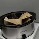 Crock-Pot 7 Quart Oval Manual Slow Cooker, Stainless Steel (SCV700-S-BR), Versatile Cookware for Large Families or Entertaining