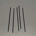 5pcs Heat Resistant Tungsten Wire Durable Jewelry Hanging Burn Wire for Pottery Kiln Firing Tools Diameter High Temperature Endurance for Crafting and Sculpting