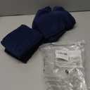 GAWAMAY Decorative Square Throw Pillow Covers 18"x18" Inch Set of 4, Super Soft Chenille Pillows Farmhouse Fall Pillowcase for Living Room Bedroom Sofa Couch Cushion Cover Navy Blue 45x45cm