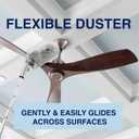 Bona High Performance Dusting System - 1 Extendable Handle, 3 Disposable Dusters, 1 Reusable Duster, & 1 Storage Bag - Extendable Dusting Kit